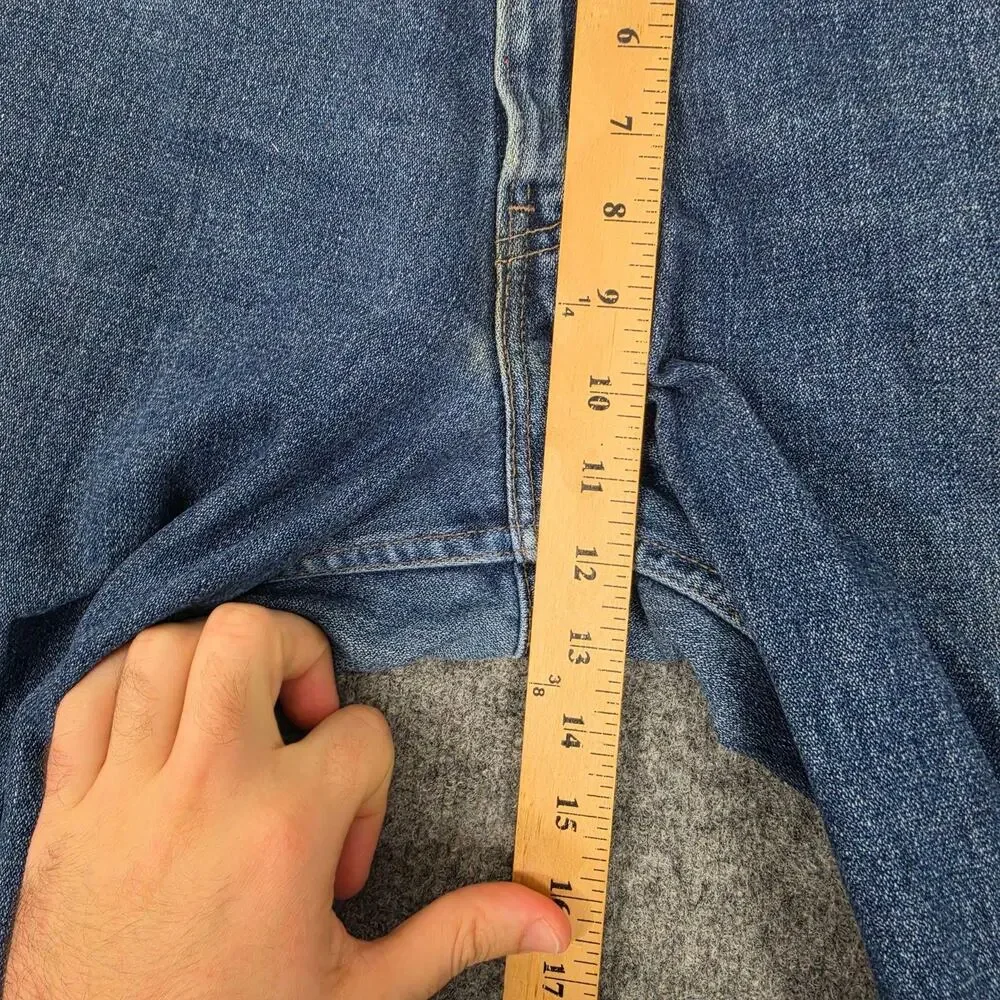 Vintage Levis Jeans Mens 34x30 SilverTab Baggy Relaxed Blue Y2K Made USA 90s